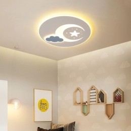 Plafoniera LED Simplicity Moon & Star da soffitto