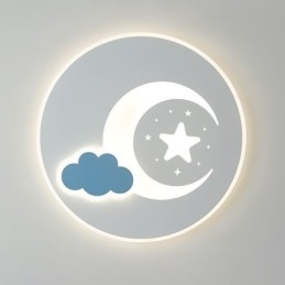 Plafoniera LED Simplicity Moon & Star da soffitto