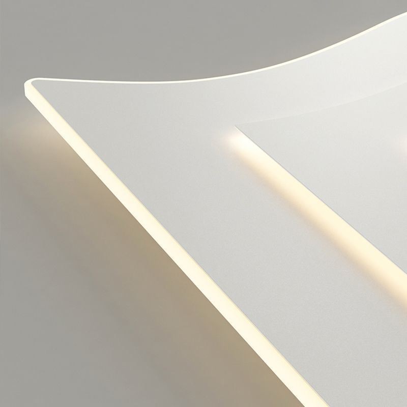 Plafoniera LED moderna quadrata in acrilico 40 W 3200 lm