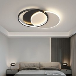 Plafoniera LED rotonda moderna a cerchio