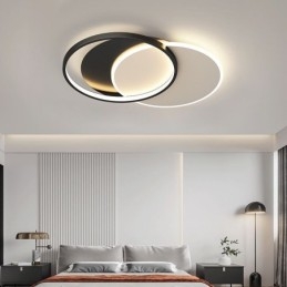 Plafoniera LED rotonda moderna a cerchio