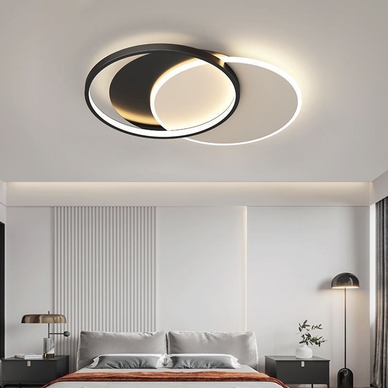 Plafoniera LED rotonda moderna a cerchio