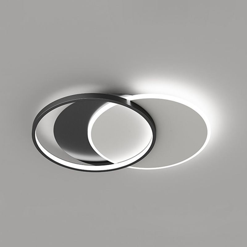 Plafoniera LED rotonda moderna a cerchio