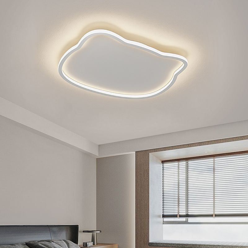 Plafoniera LED Cat Face moderna da soffitto