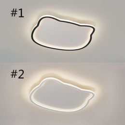 Plafoniera LED Cat Face moderna da soffitto