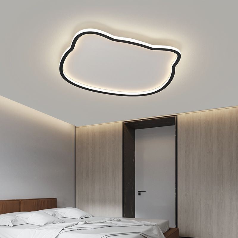 Plafoniera LED Cat Face moderna da soffitto