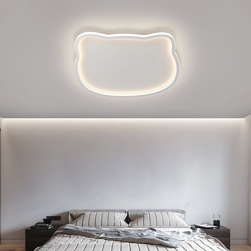 Plafoniera LED Cat Face moderna da soffitto