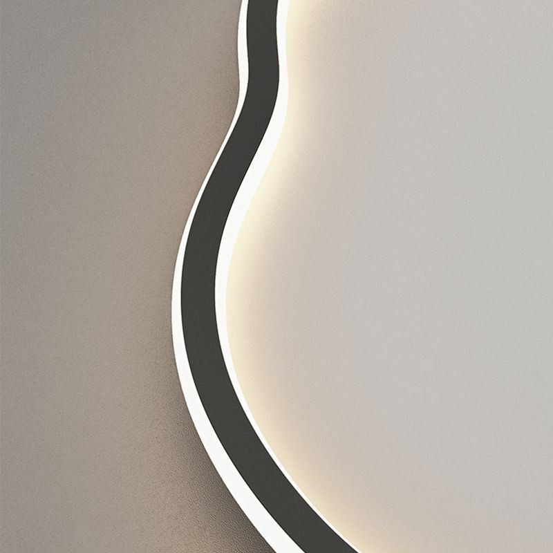Plafoniera LED Cat Face moderna da soffitto