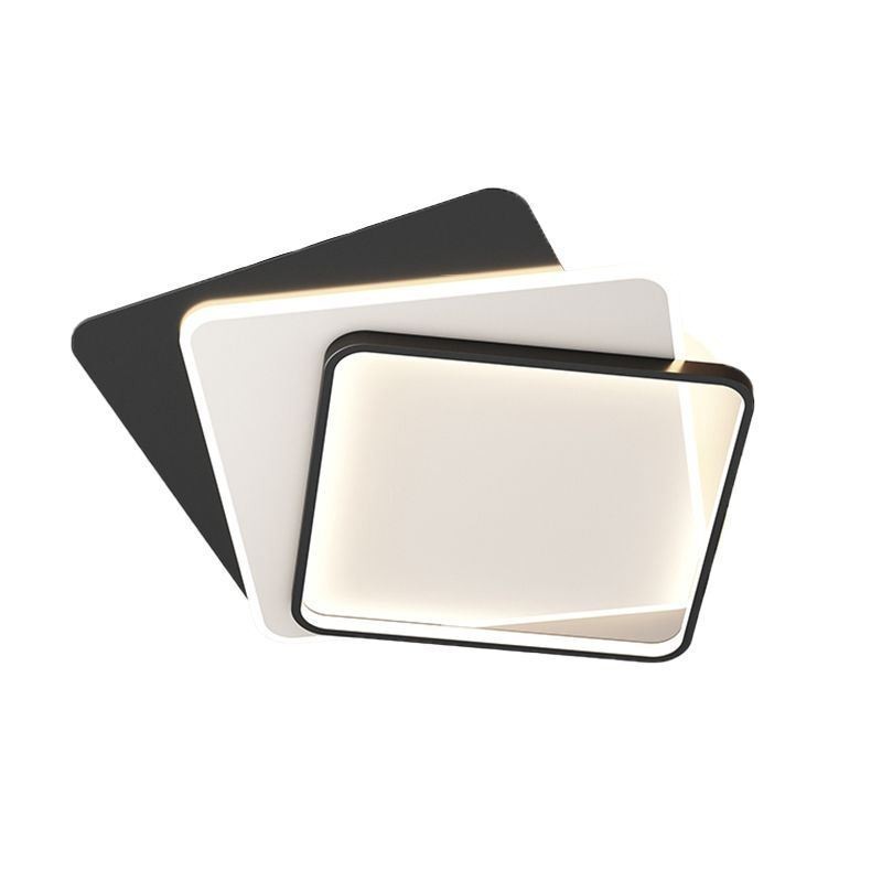 Plafoniera LED quadrata moderna con diffusore in acrilico