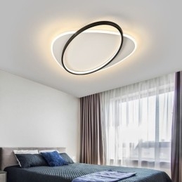Plafoniera moderna ovale LED a filo
