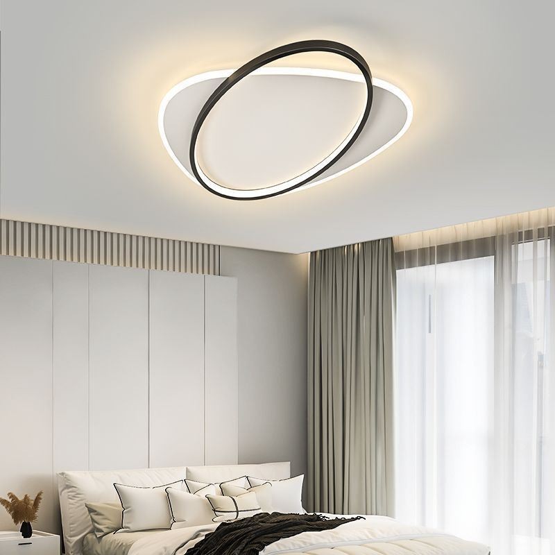 Plafoniera moderna ovale LED a filo