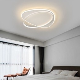 Plafoniera moderna ovale LED a filo