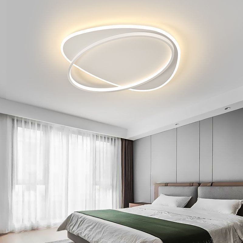 Plafoniera moderna ovale LED a filo