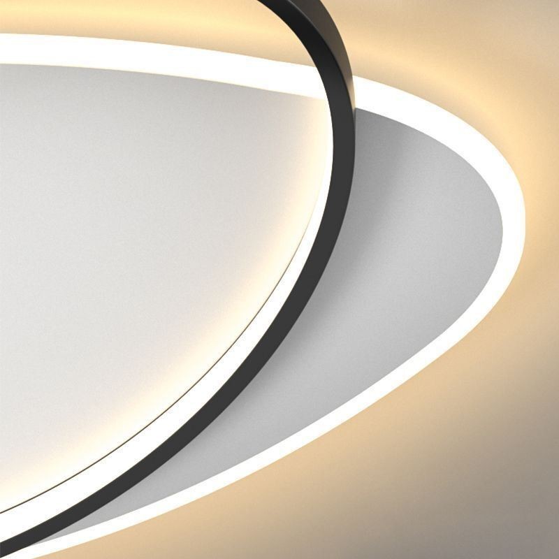 Plafoniera moderna ovale LED a filo