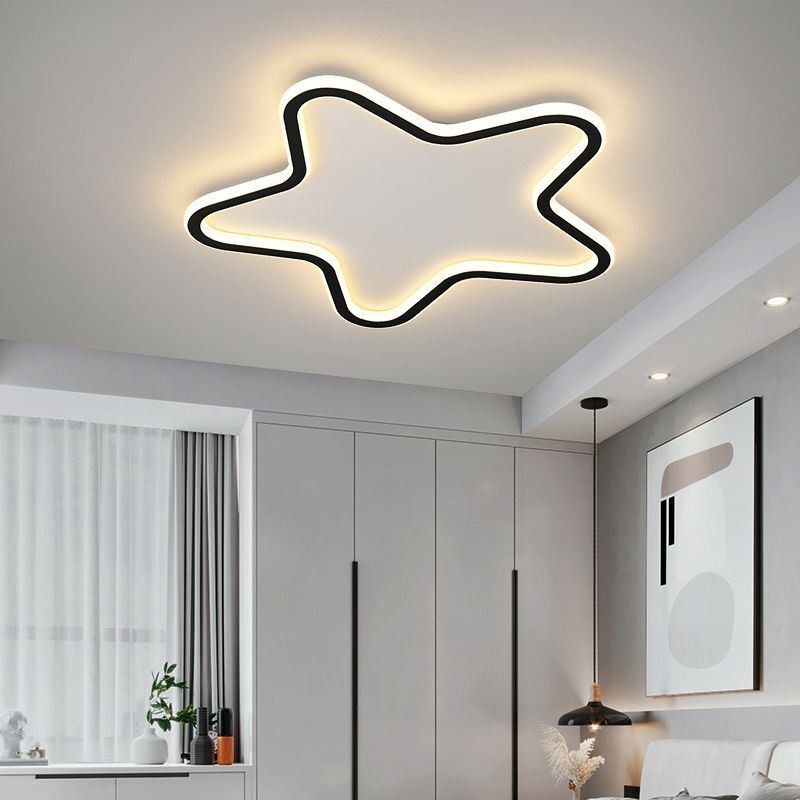 Plafoniera a stella moderna LED a filo