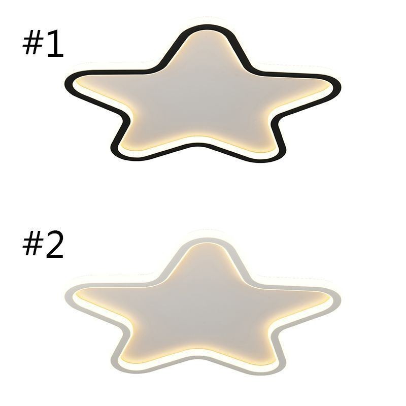 Plafoniera a stella moderna LED a filo