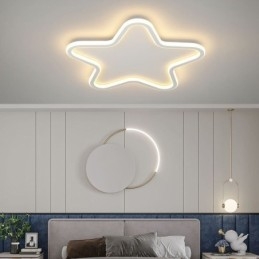 Plafoniera a stella moderna LED a filo