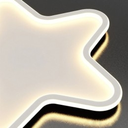 Plafoniera a stella moderna LED a filo