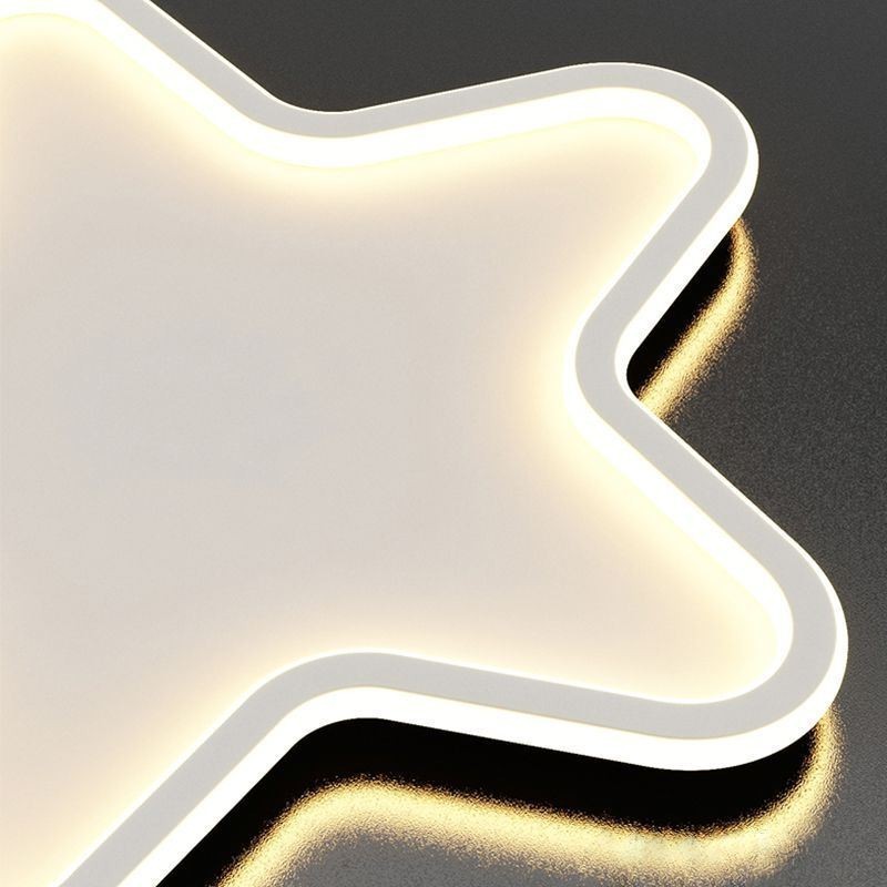 Plafoniera a stella moderna LED a filo