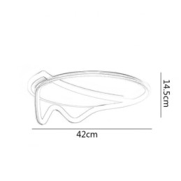 Plafoniera LED moderna ad anello 42 x 14,5 cm 28 W
