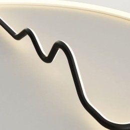 Plafoniera LED moderna ad anello 42 x 14,5 cm 28 W