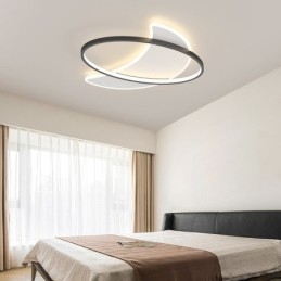 Plafoniera LED moderna decorazione luna