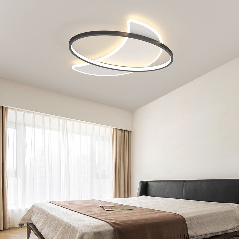 Plafoniera LED moderna decorazione luna