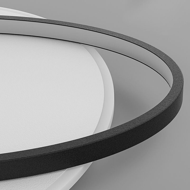 Plafoniera LED moderna decorazione luna