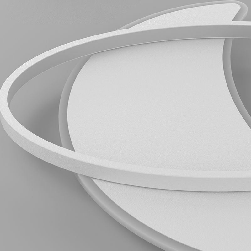 Plafoniera LED moderna decorazione luna