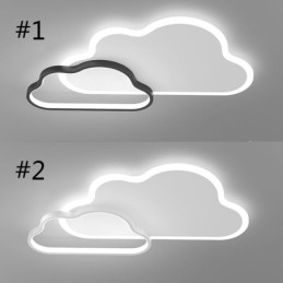 Plafoniera LED da soffitto Creative Cloud moderna