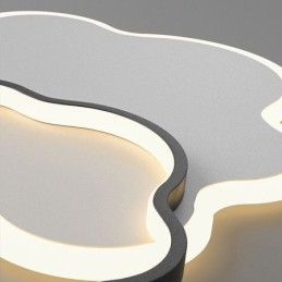 Plafoniera LED da soffitto Creative Cloud moderna