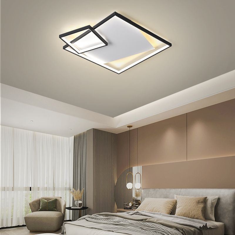 Plafoniera LED moderna quadrata da soffitto per interni
