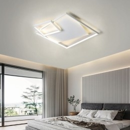 Plafoniera LED moderna quadrata da soffitto per interni
