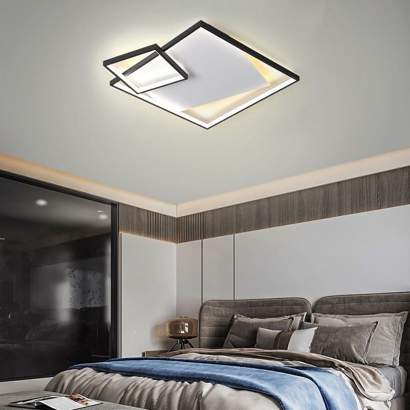 Plafoniera LED moderna quadrata da soffitto per interni