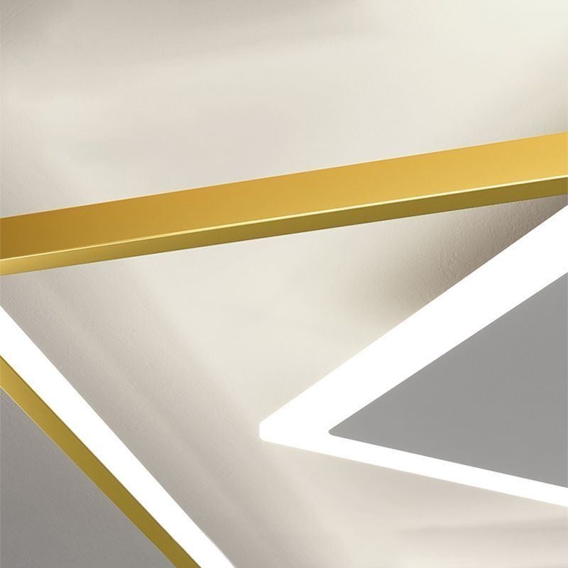 Plafoniera LED moderna quadrata geometrica 50 x 5 cm 45 W