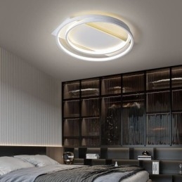 Plafoniera LED rotonda moderna a filo