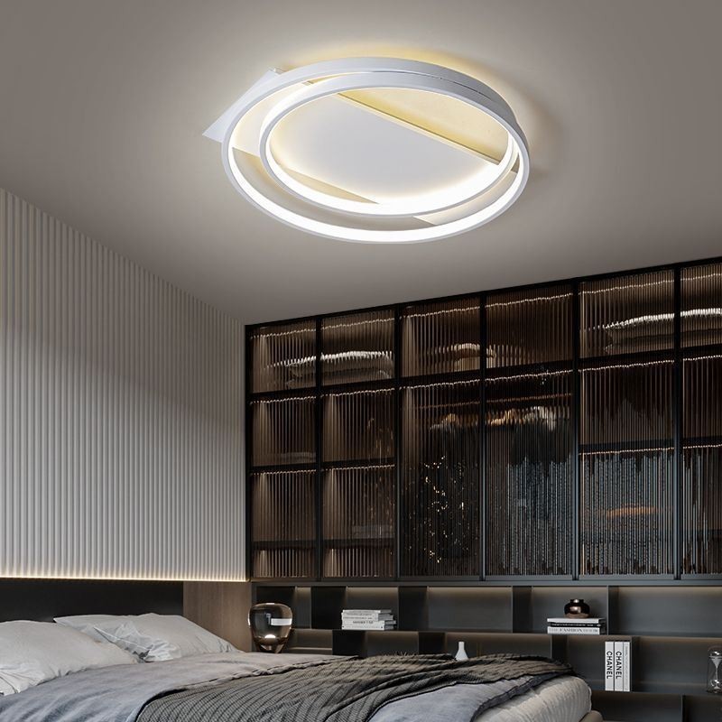 Plafoniera LED rotonda moderna a filo
