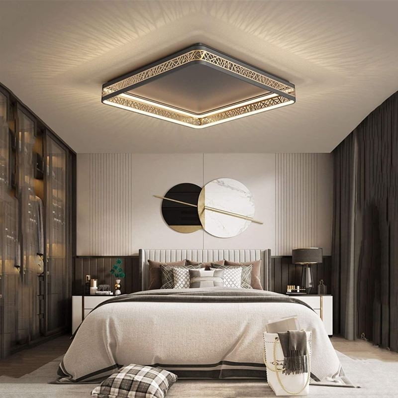 Plafoniera LED da soffitto quadrata Nido d'uccello