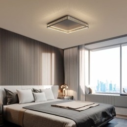 Plafoniera LED da soffitto quadrata Nido d'uccello