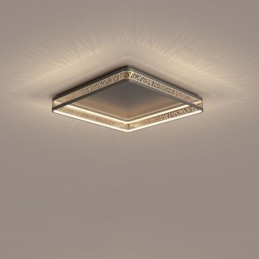 Plafoniera LED da soffitto quadrata Nido d'uccello