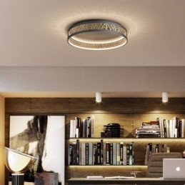 Plafoniera a soffitto rotonda Nido d'uccello moderna