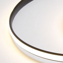 Plafoniera LED rotonda doppia moderna 30W 2400 lm 3000-6000K
