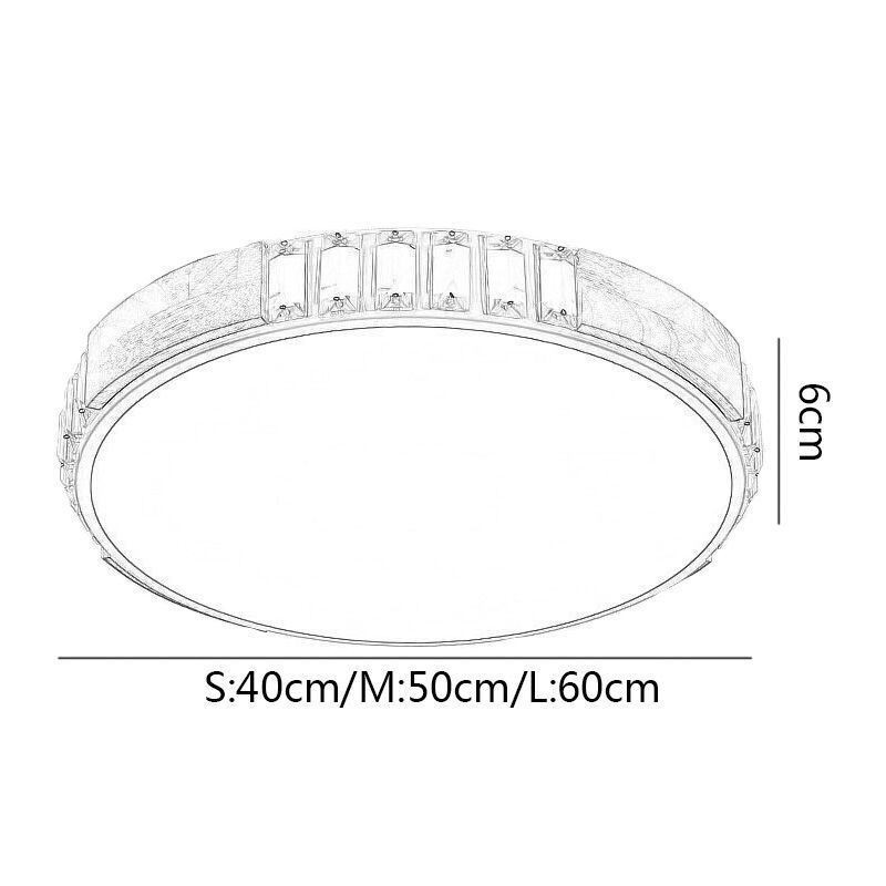 Plafoniera LED giapponese minimalista a filo