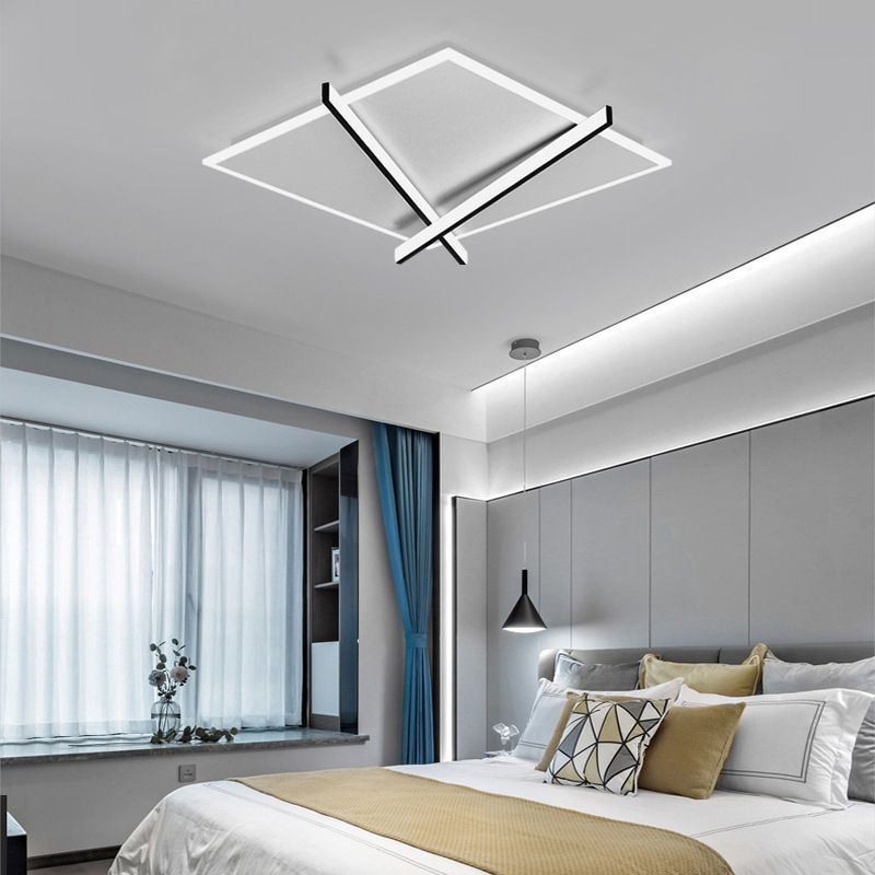 Plafoniera LED da soffitto design orologio artistico nordico 36W 2880 lm