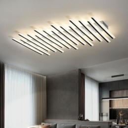 Plafoniera creativa a tasto di pianoforte LED 120 W 110 x 70 x 6 cm