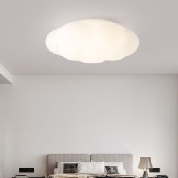 Plafoniera LED a nuvola nordica moderna semplice