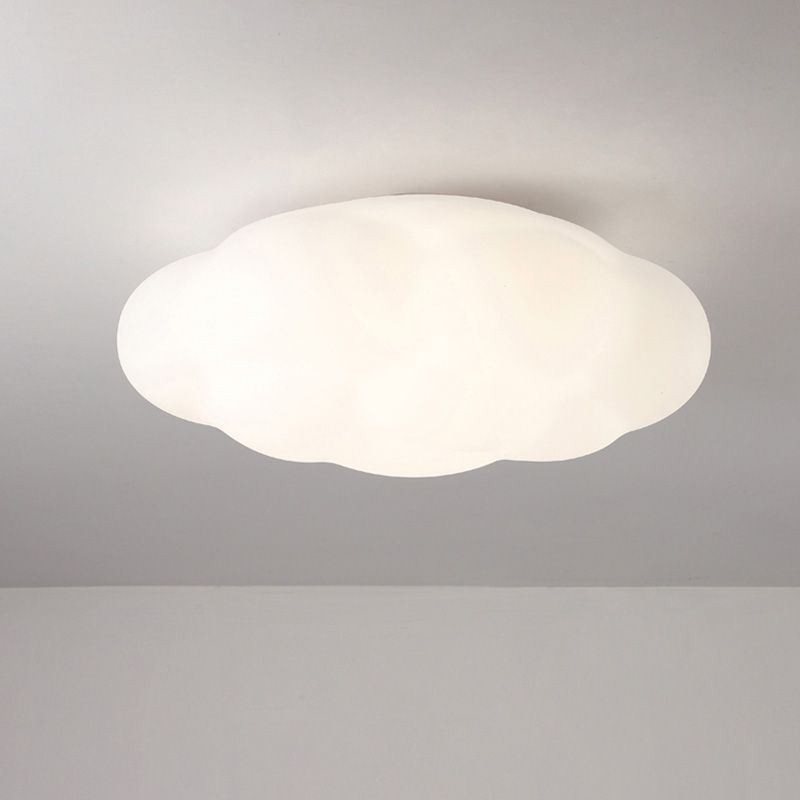 Plafoniera LED a nuvola nordica moderna semplice
