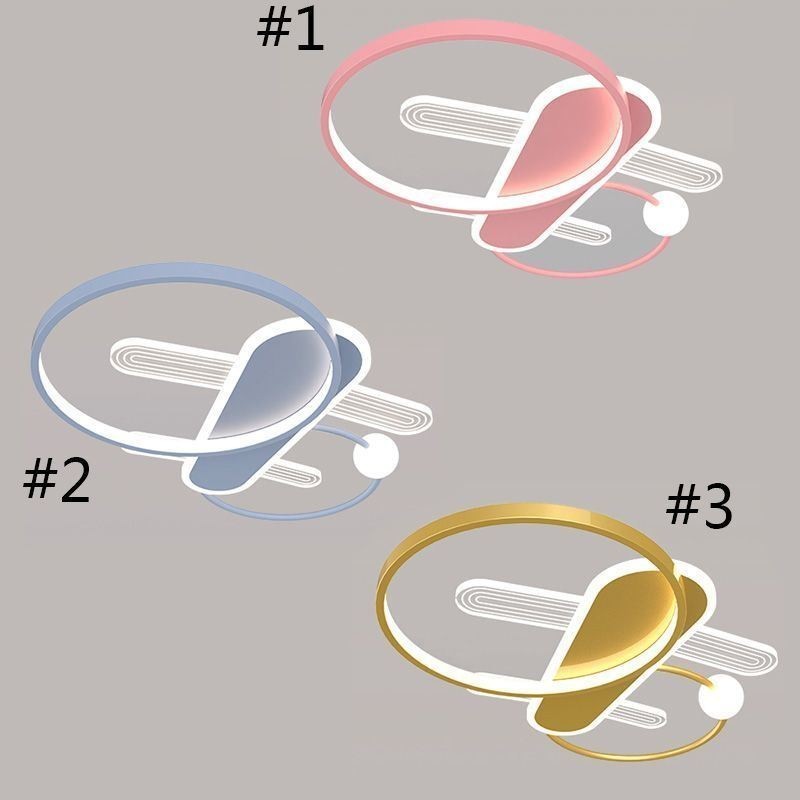 Plafoniera LED aereo dei cartoni animati