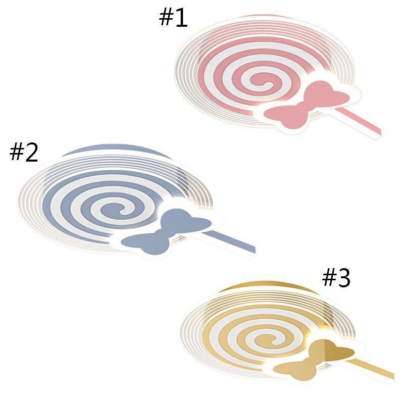 Plafoniera LED moderna Lollipop per bambini