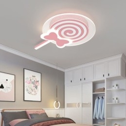 Plafoniera LED moderna Lollipop per bambini